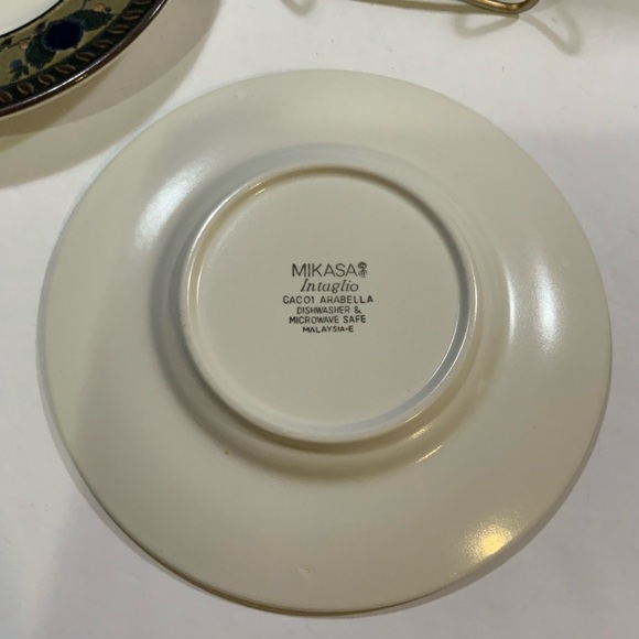 Vintage Mikasa Intaglio Bread and Butter Plate 6 1/2 Set of 4 Replacement #55 - Picture 6 of 7